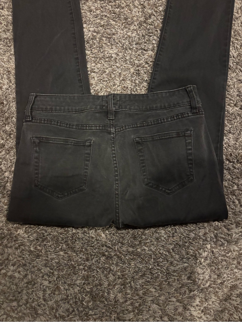 Women’s St Johns Bay Black Straight Leg Jeans